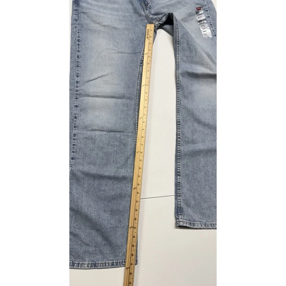 Levi's 527 Slim Bootcut Jeans Men's Tagged 32x32 Light Wash Blue Denim NWT